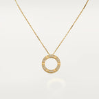 [Imperial] LOVE NECKLACE ADJUSTABLE ROSE GOLD