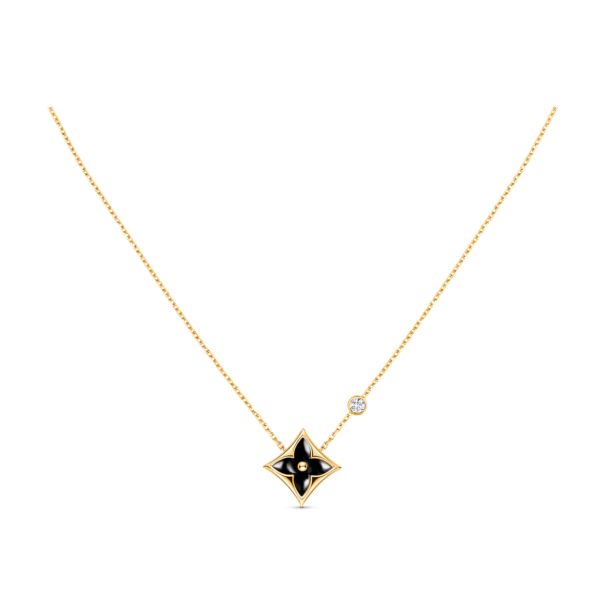 [Imperial] STAR BLACK MOP NECKLACE