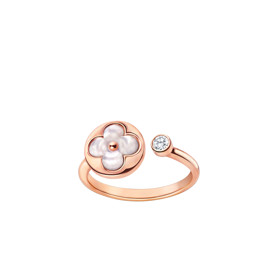 [Imperial] SUN 1 DIAMOND PINK MOP RING