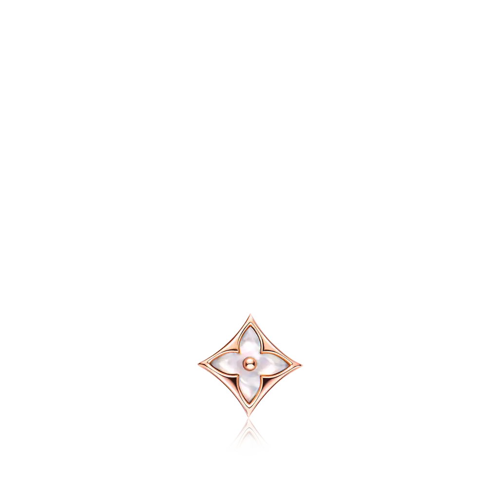 [Imperial] STAR MOP PINK GOLD EARRINGS