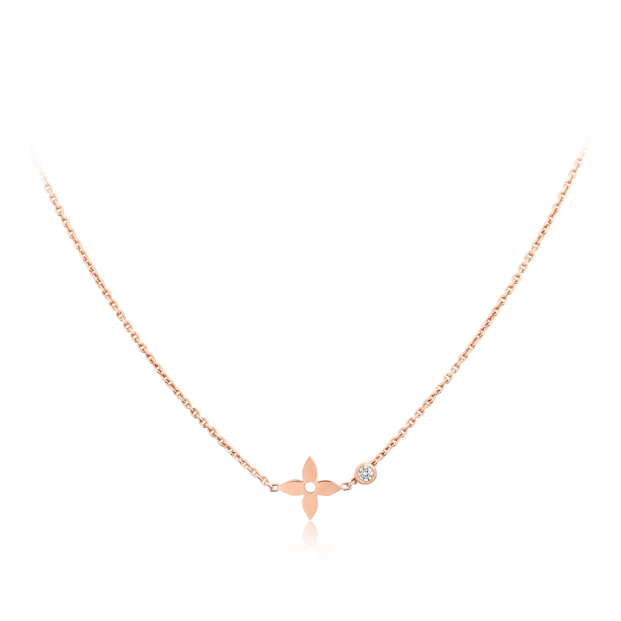[Imperial] BLOSSOM PENDANT PINK GOLD AND DIAMOND