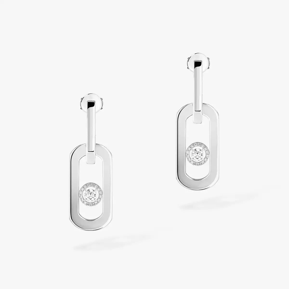 [Imperial]  So Move XL Diamond Hoop Earring