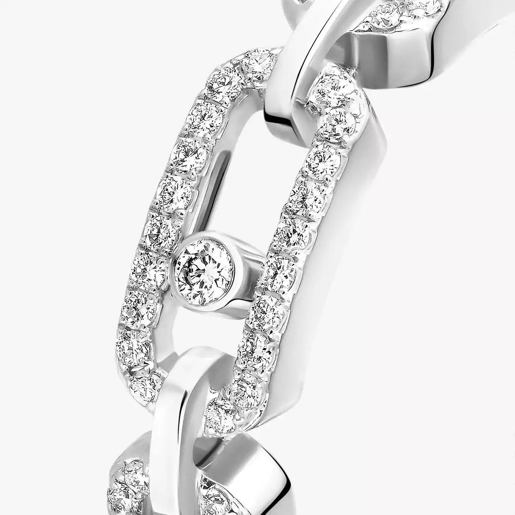 [Imperial] Move Link Pave_-Set Diamond Ring in Gold