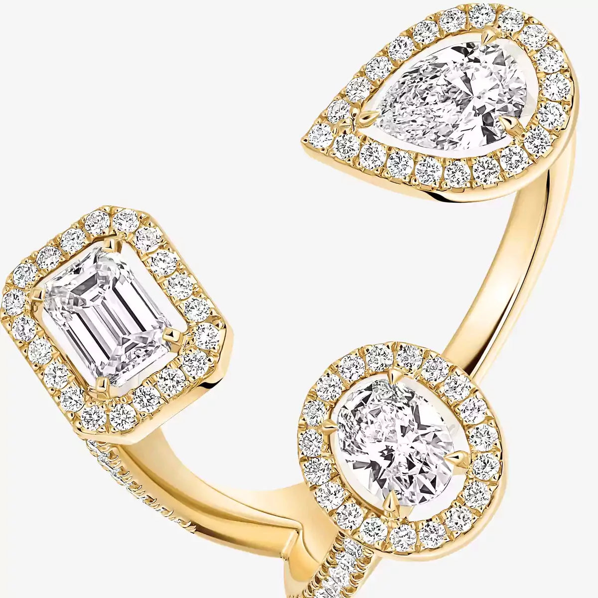 [[Imperial]  Diamond Ring 0,25ct My Twin Trilogy