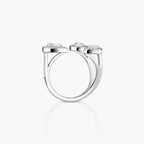 [[Imperial]  Diamond Ring 0,25ct My Twin Trilogy