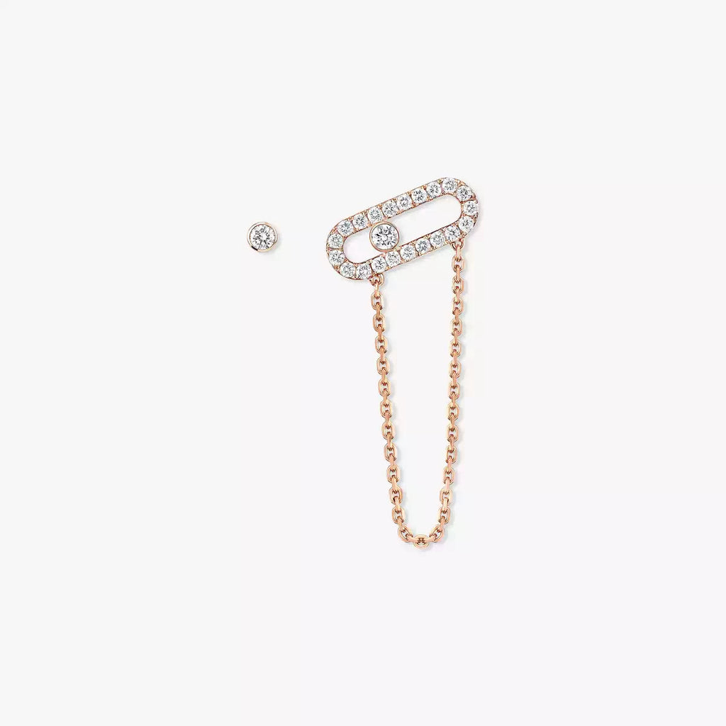 [Imperial] Move Uno Diamond Earrings