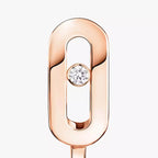 [Imperial] Diamond Mini Hoop Earrings Move Classique