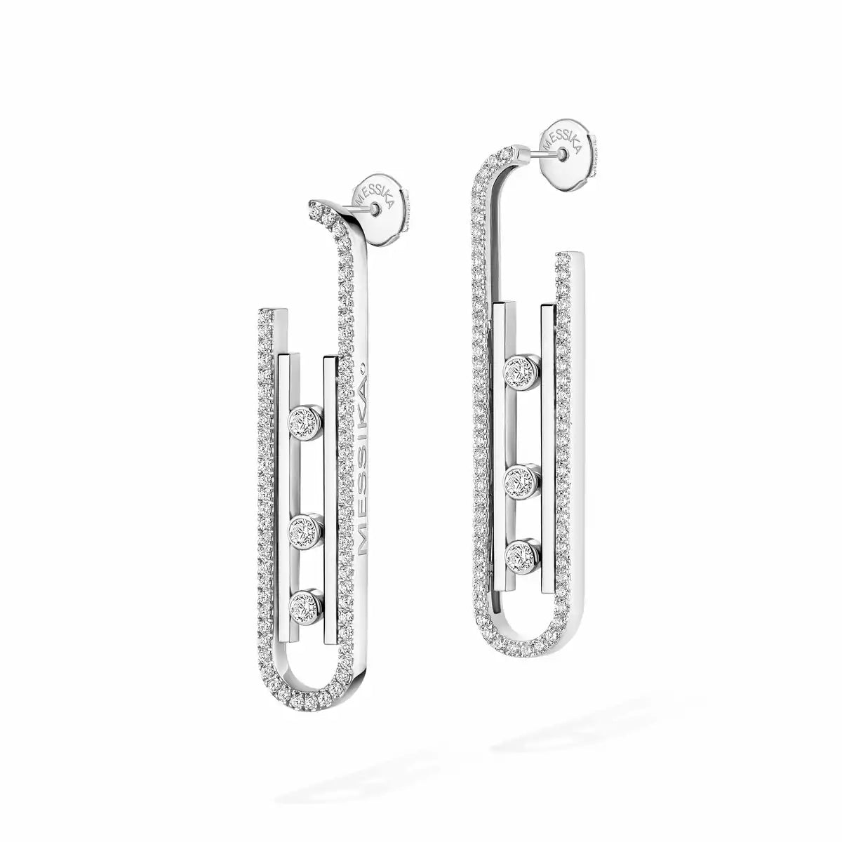[Imperial] Diamond Pendant Earrings Move 10Th