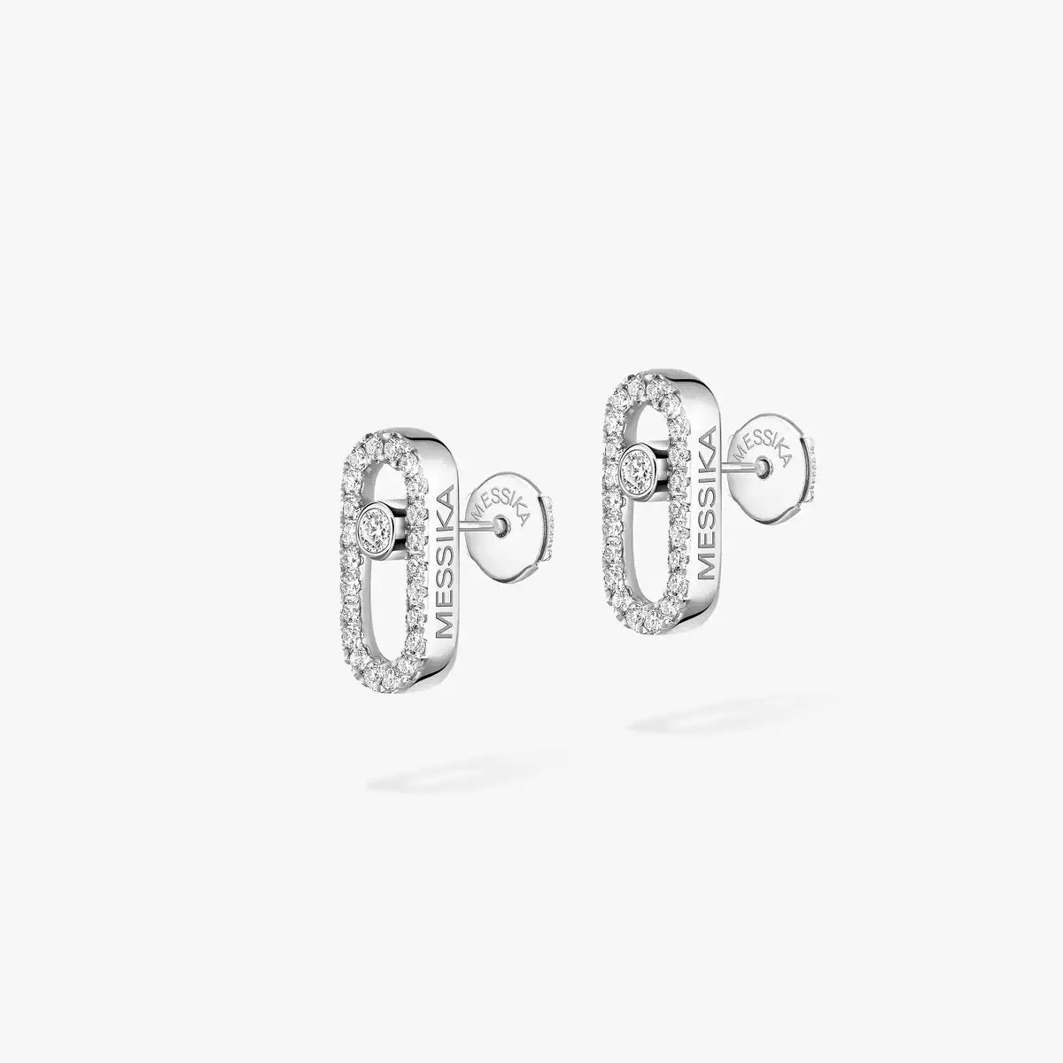 [Imperial] Move Uno Diamond Earrings