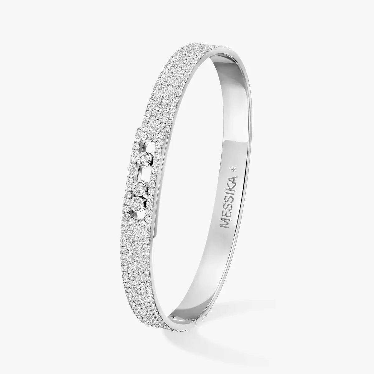[Imperial] Move Noa Full Pavé Diamond Bangle Bracelet