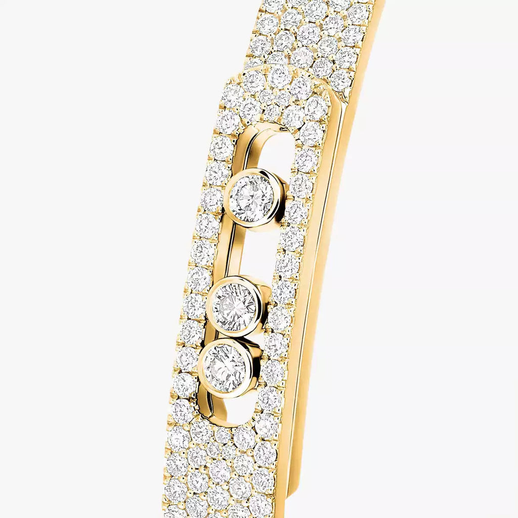 [Imperial] Move Noa Full Pavé Diamond Bangle Bracelet