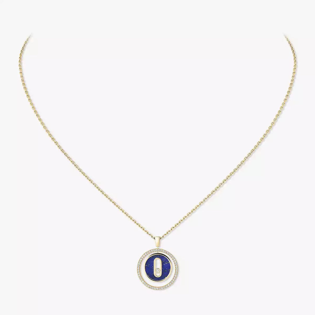 [Imperial] Lucky Move Diamond Necklace in Rose Gold and White Mother-of-Pearl