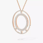 [Imperial] Move Romane Long Pave_-Set Diamond Necklace
