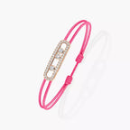 [Imperial] Messika Care(s) pink cord pavé bracelet