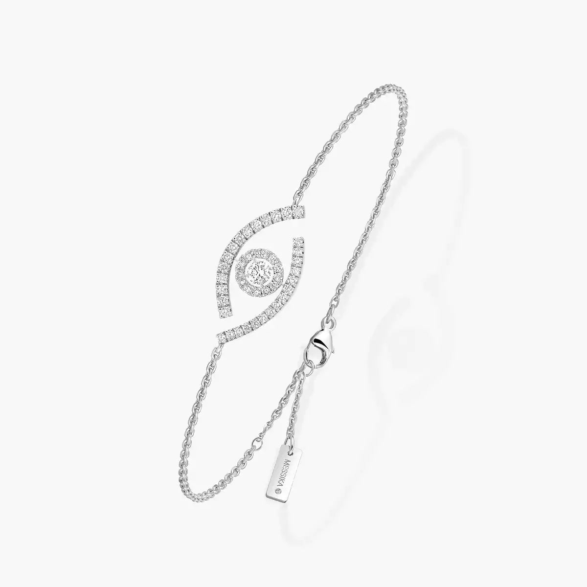 [Imperial] Lucky Eye Pave-Set Diamond Bracelet