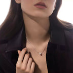 [Imperial] Diamond Necklace 0,20ct Brilliant Shape Joy