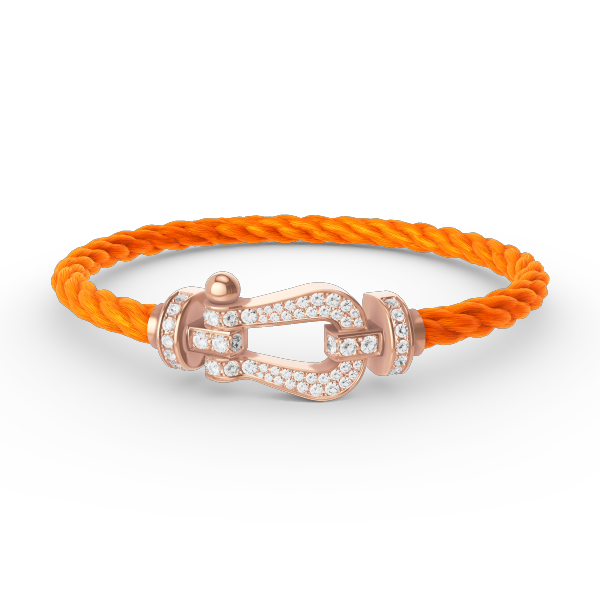 [Imperial] FORCE LARGE HORSESHOE FULL DIAMOND BRACELET ROSE GOLD