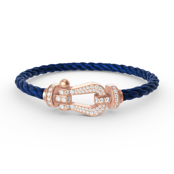 [Imperial] FORCE LARGE HORSESHOE FULL DIAMOND BRACELET ROSE GOLD