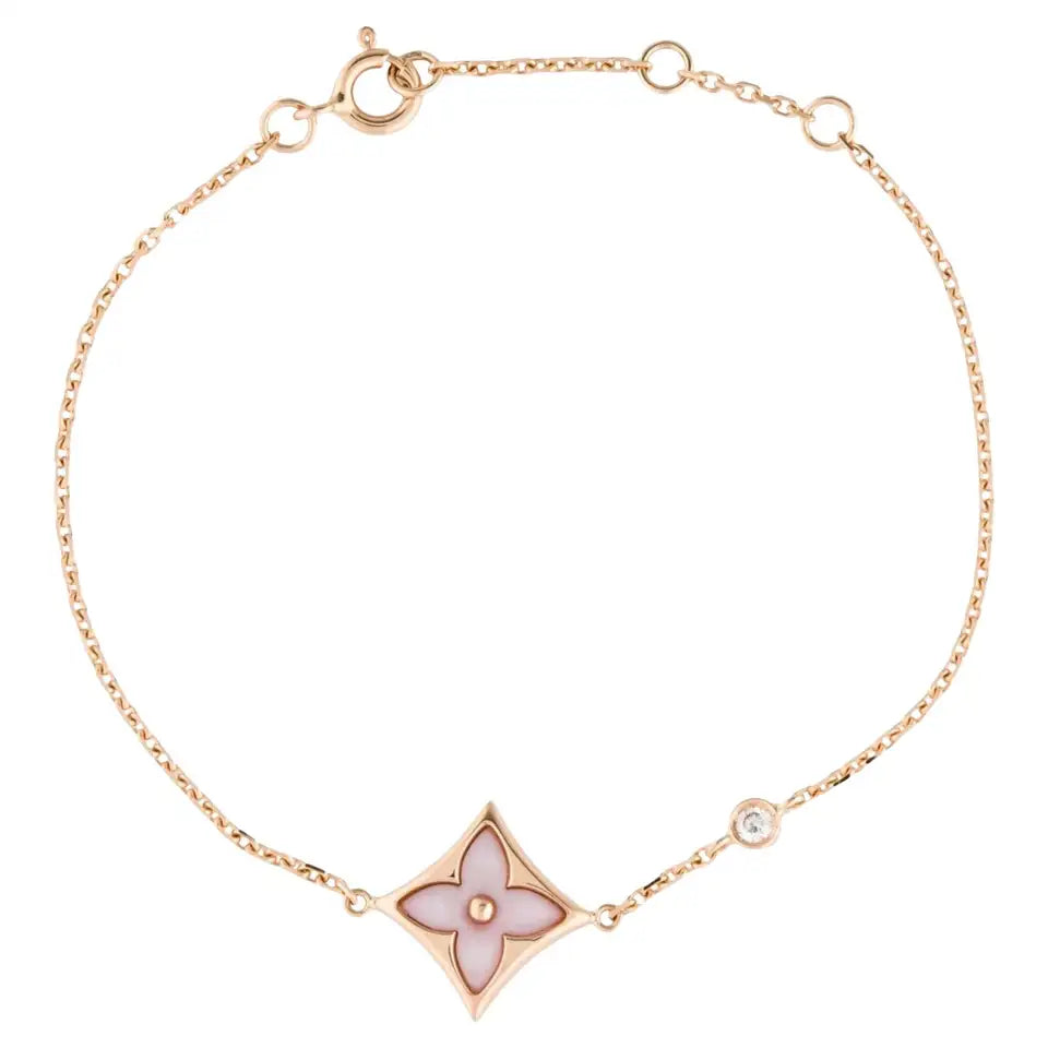 [Imperial] STAR 1 DIAMOND PINK GOLD BRACELET