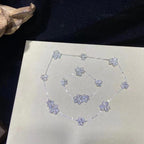 [Imperial] FRIVOLE SILVER 5 FLOWERS BRACELET