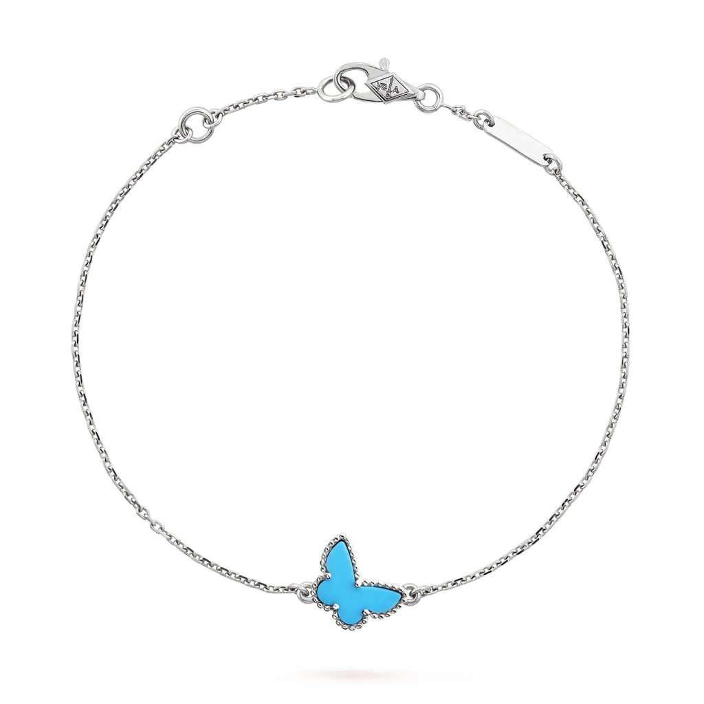 [Imperial] BUTTERFLY TURQUOISE BUTTERFLY BRACELET SILVER