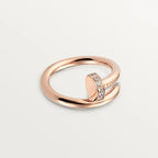 [Imperial] JUSTE RING 2.65MM PINK GOLD DIAMOND